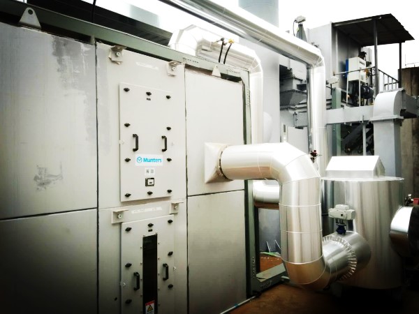 沸石轉(zhuǎn)輪分子篩吸附濃縮+熱氧化技術（RTO/CO）